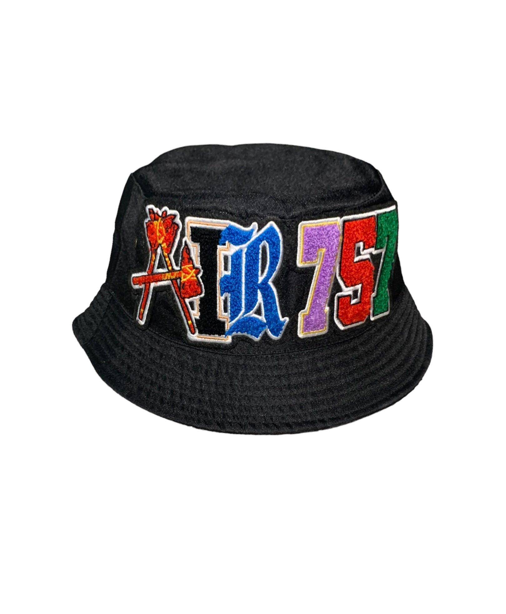 Black Bucket Hat – AIR 757
