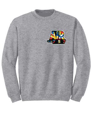 Grey MINI Patch Crewneck